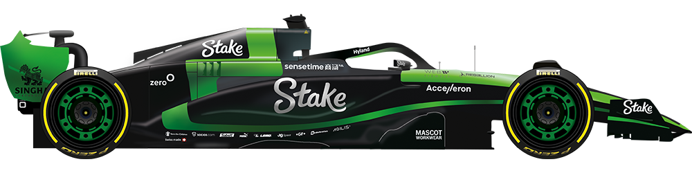 Kick Sauber 2024 F1 Car